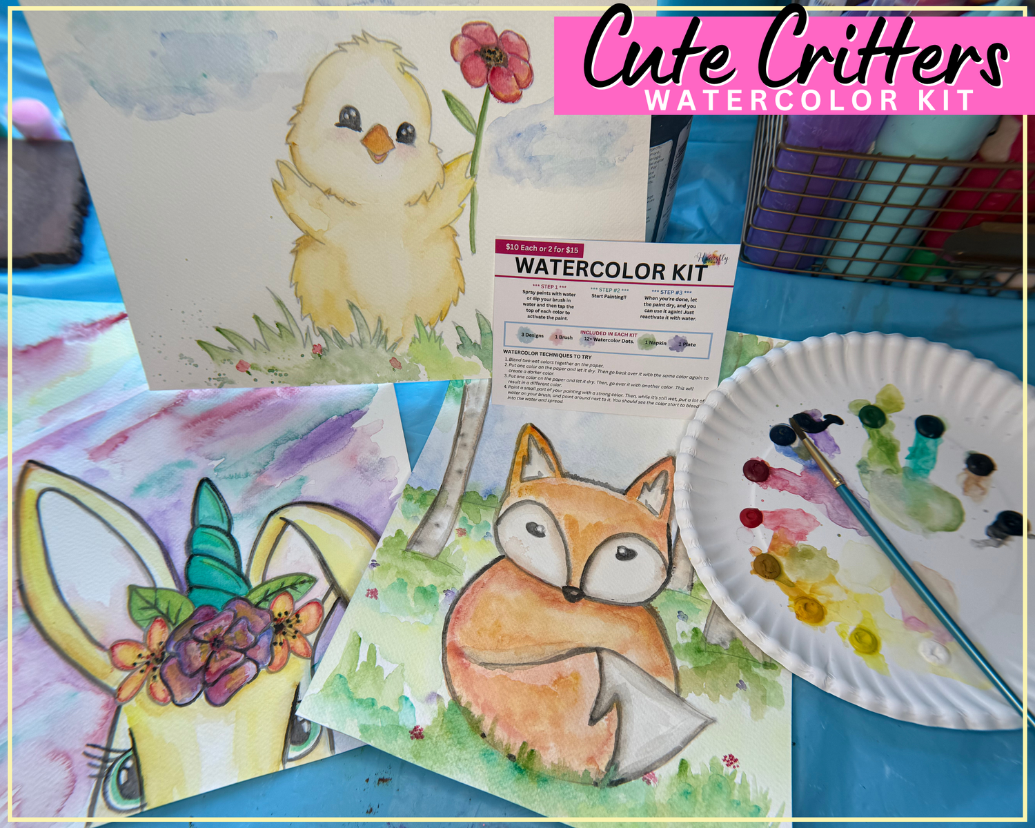 Watercolor Paint Kits