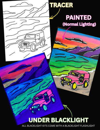 Black Light Paint Kits (Click to See All Options)