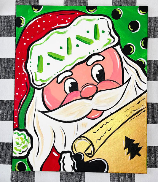Santa's List Paint Kits