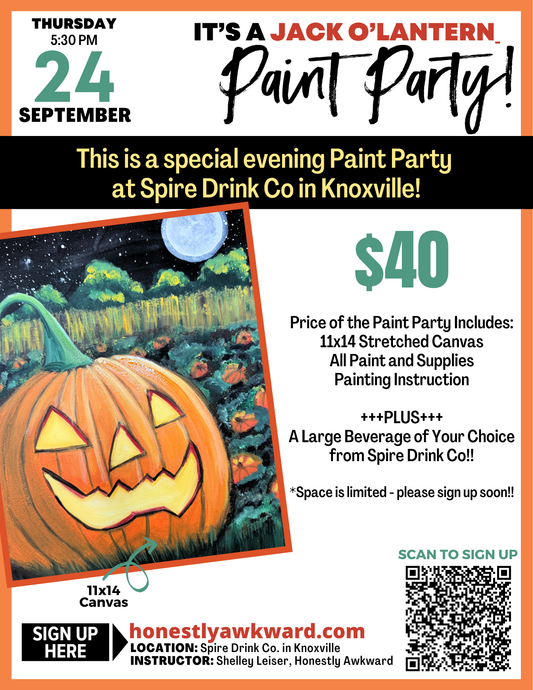 Spire Drink Co - Jack O'Lantern (Sept. 24-Thursday)