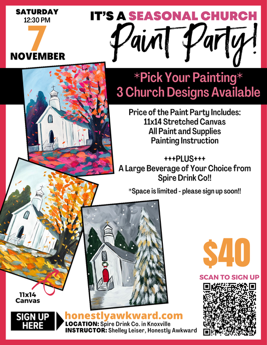 Spire Drink Co - Seasonal Church (November 7th - Saturday)
